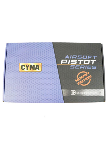 Модель пистолета (Cyma) CM030S GLOCK 18C, MOSFET, зарядка через USB фото 7
