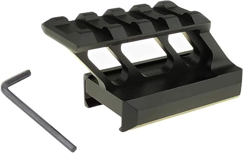 Крепление под оптику Riser Mount for T1 / T2 (Black) AS-EX0121 фото 3
