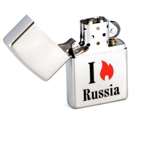 Зажигалка Zippo 205 "Flame Russia"