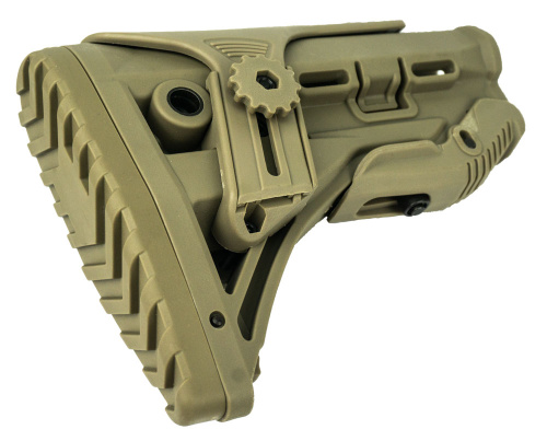 ПРИКЛАД M4/M16 Nylon Stock Type 9 - FAB TAN AS-EX0100T фото 2