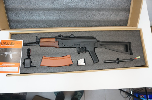 Модель автомата (Cyma) CM.045A, RKSU wood фото 2