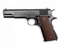 Модель пистолета (KJW)  COLT M1911A1 GBB, GAS, черный, металл, модель - 1911.GAS