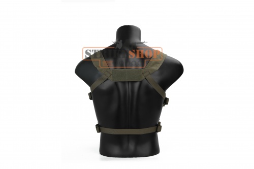 Тактическая разгрузка олива Emersongear Micro Fight Chissis MK3 Chest Rig/RG500D EM2961RG фото 2