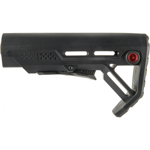 ПРИКЛАД M4/M16 Nylon Stock Type 8 - MOD BLACK AS-EX0099B фото 3