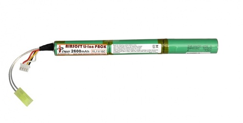 АКБ iPower 11.1V LiPO 2600mAh 15C ALP2600R3-3S 18x18x198mm mini type