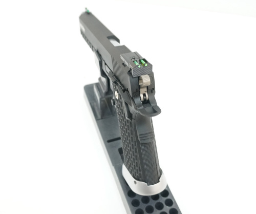 Модель пистолета (KJW) COLT M1911 Hi-Capa 6" GBB GAS, черный, (KP-06) фото 3