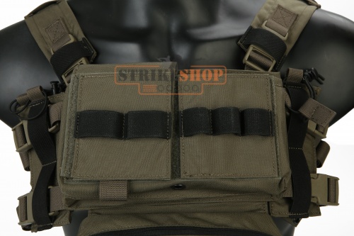 Тактическая разгрузка олива Emersongear Micro Fight Chissis MK3 Chest Rig/RG500D EM2961RG фото 3