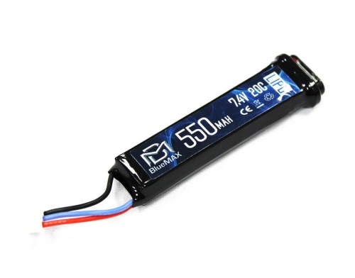 АКБ BlueMAX 7.4V Lipo 600mAh AEP (для электропистолетов)