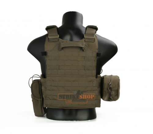 Жилет тактический олива EmersonGear LBT6094A style Plate Carrier w3 pouches/RG500D EM7440RG фото 7