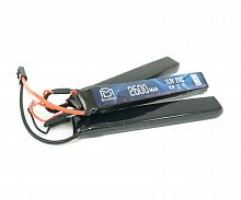 АКБ BlueMAX 11.1V Lipo 2600mAh 20C triple 3x (12.5x21x128) М-серия цевье, приклад